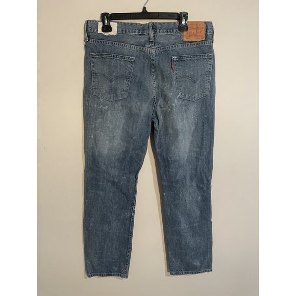 Levi’s 514 x The Bunny Stitch Co. Straight Leg 34x30 Janis Joplin Patchwork - Picture 4 of 12